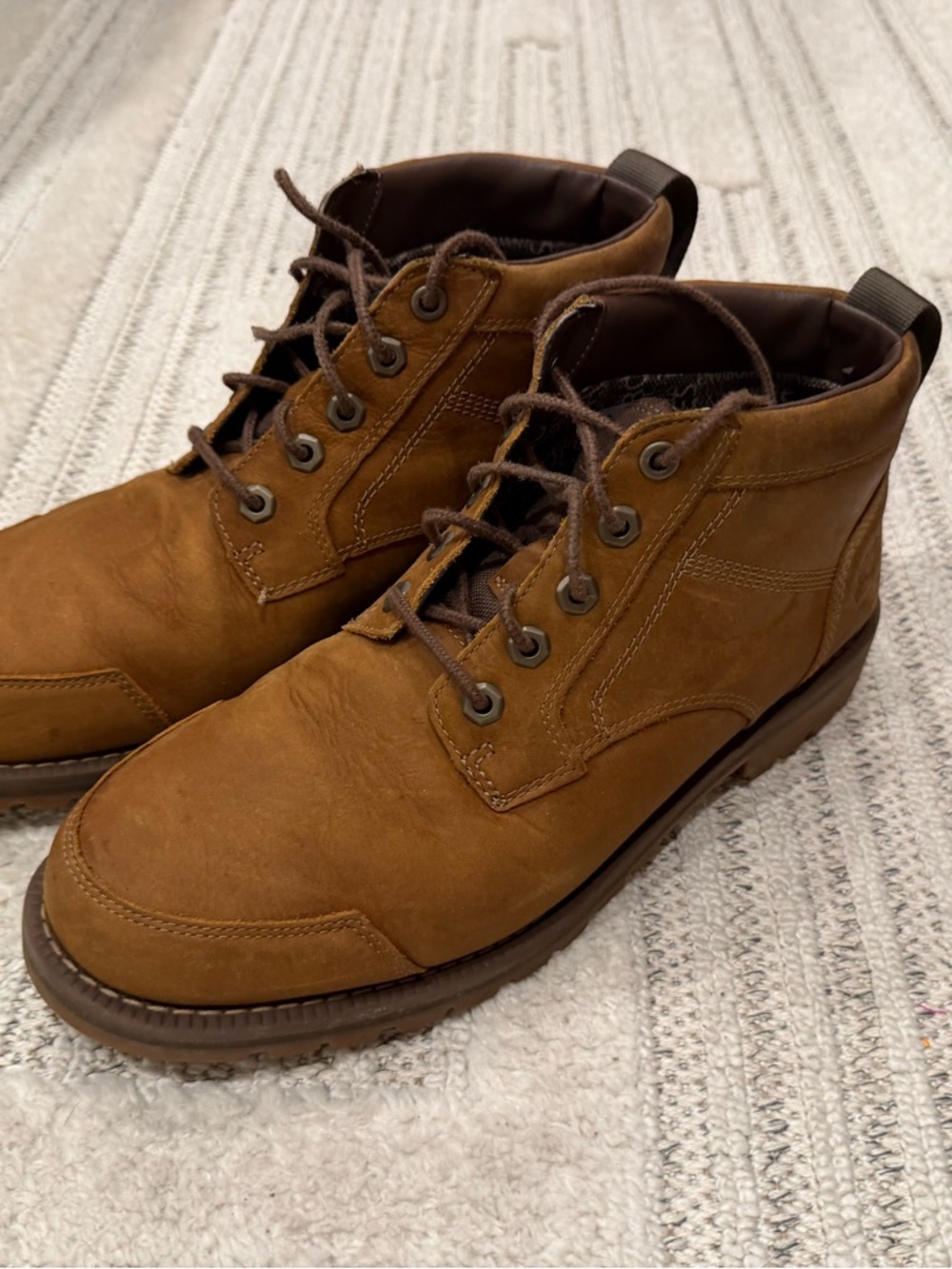 Timberland Men's Tan/Brown Leather Chukka Boots